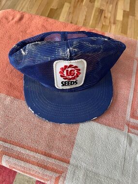Vintage LG Seeds Farm Hat
